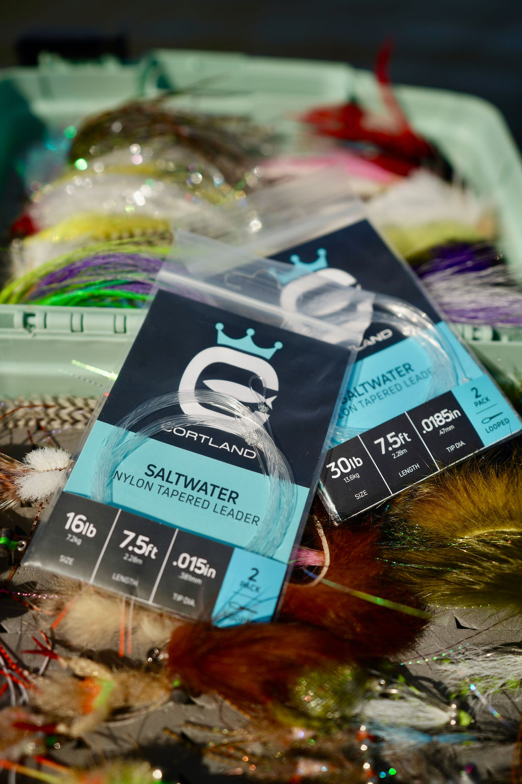 0,18 €/m) Cordon Bas De Gamme DEGA Saltwater Shockleader 50 M 0,50 Mm
