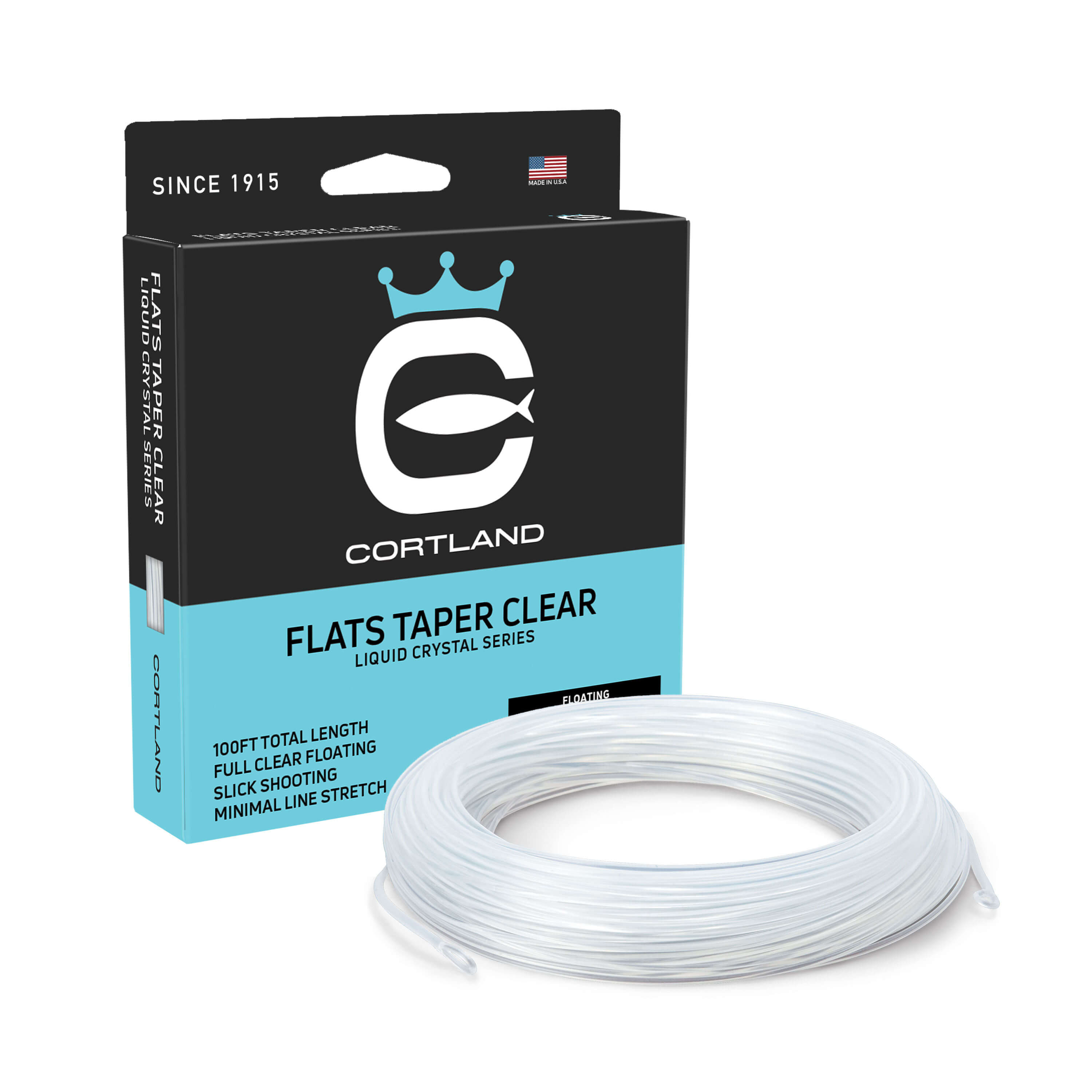 Flats Taper Clear – Cortland Line Company