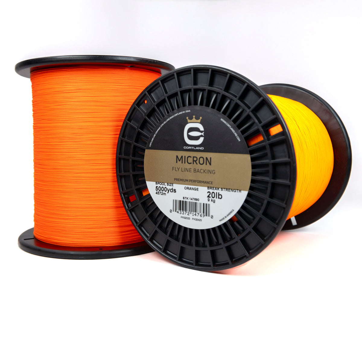 Micron Fly Line Backing - Orange – Cortland Line Company