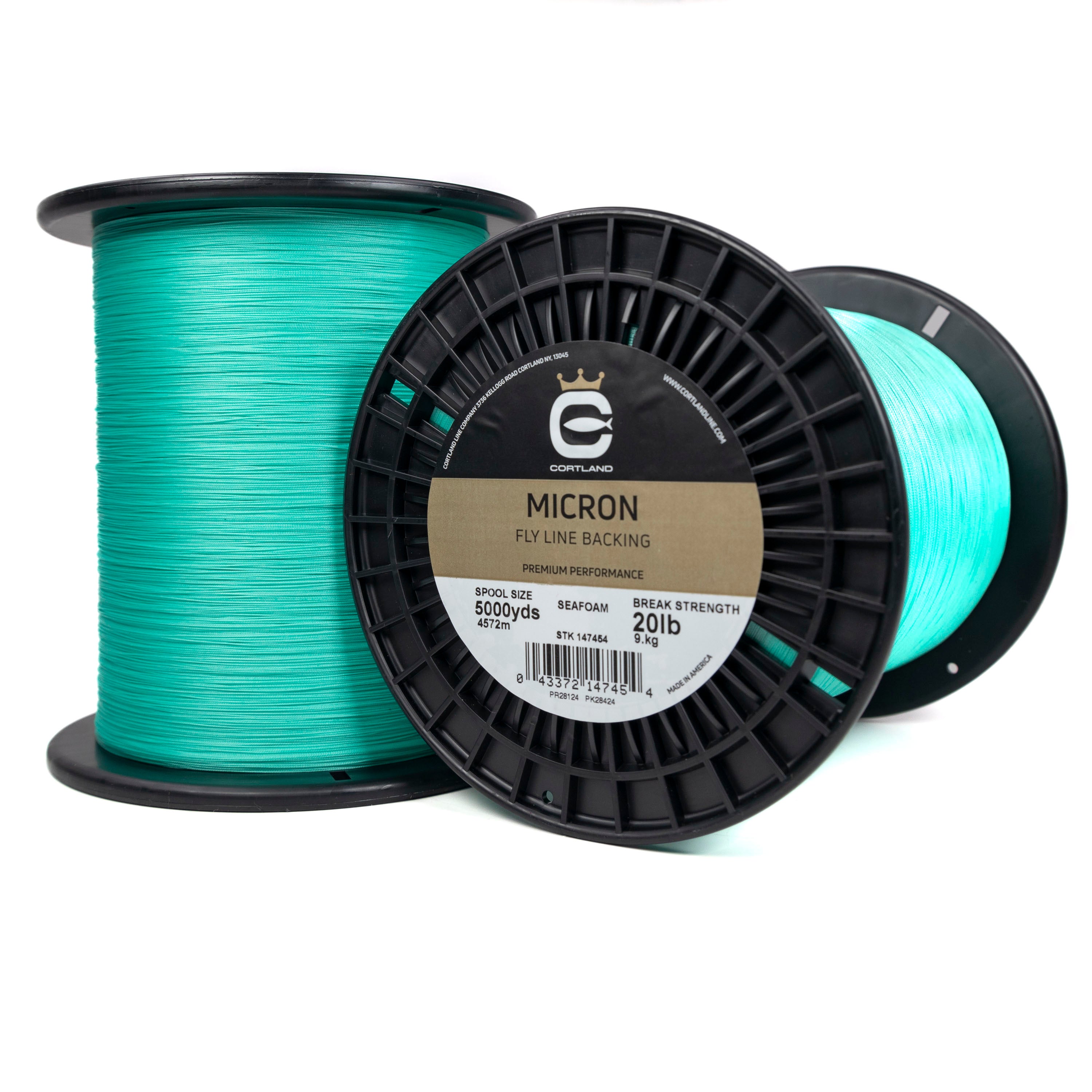 Micron Seafoam Dacron Fly Line Backing