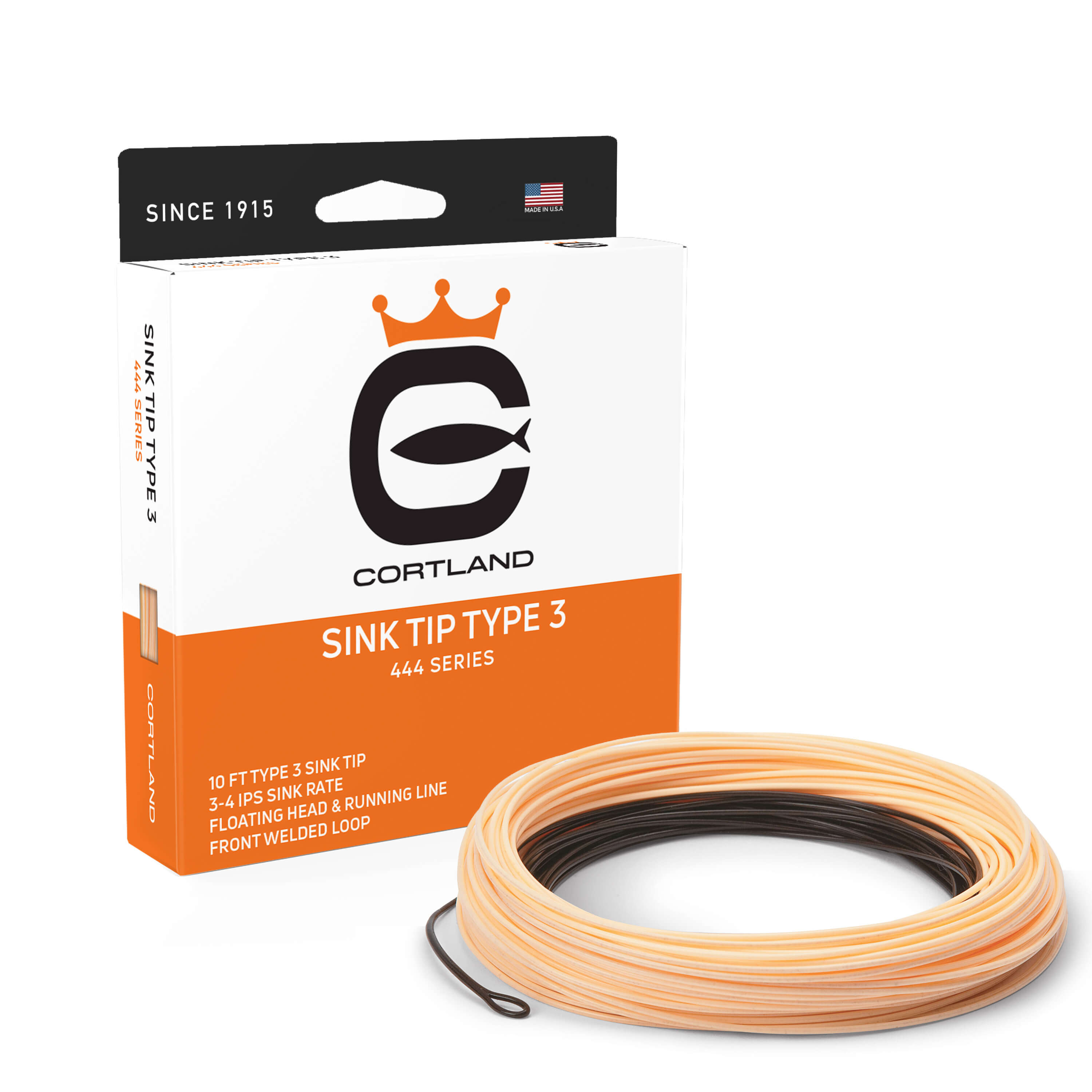 Cortland 444 Classic Type 3 Sink Tip Fly Line