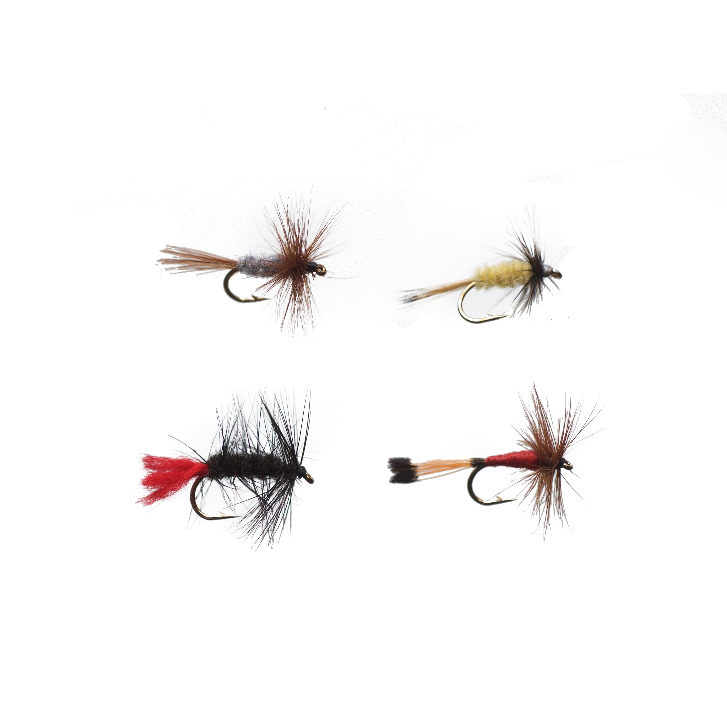 dry fly fishing hook Cortland Fairplay Dry Fly Assortment II Pack
