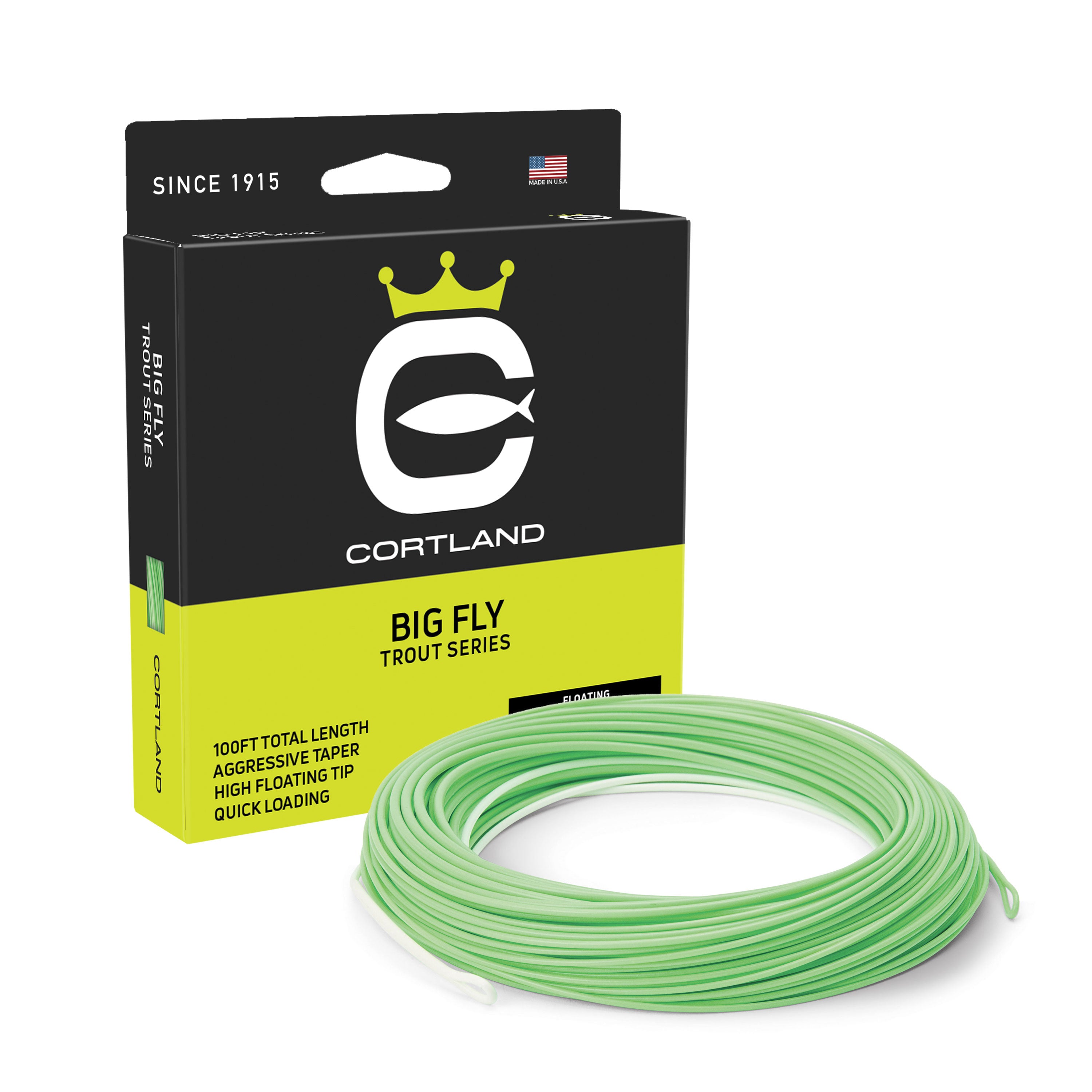 Big Fly - Freshwater Floating Fly Line - Cortland Line – Cortland