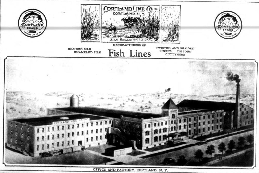 Cortland Line Company manufacturing plant in 1931