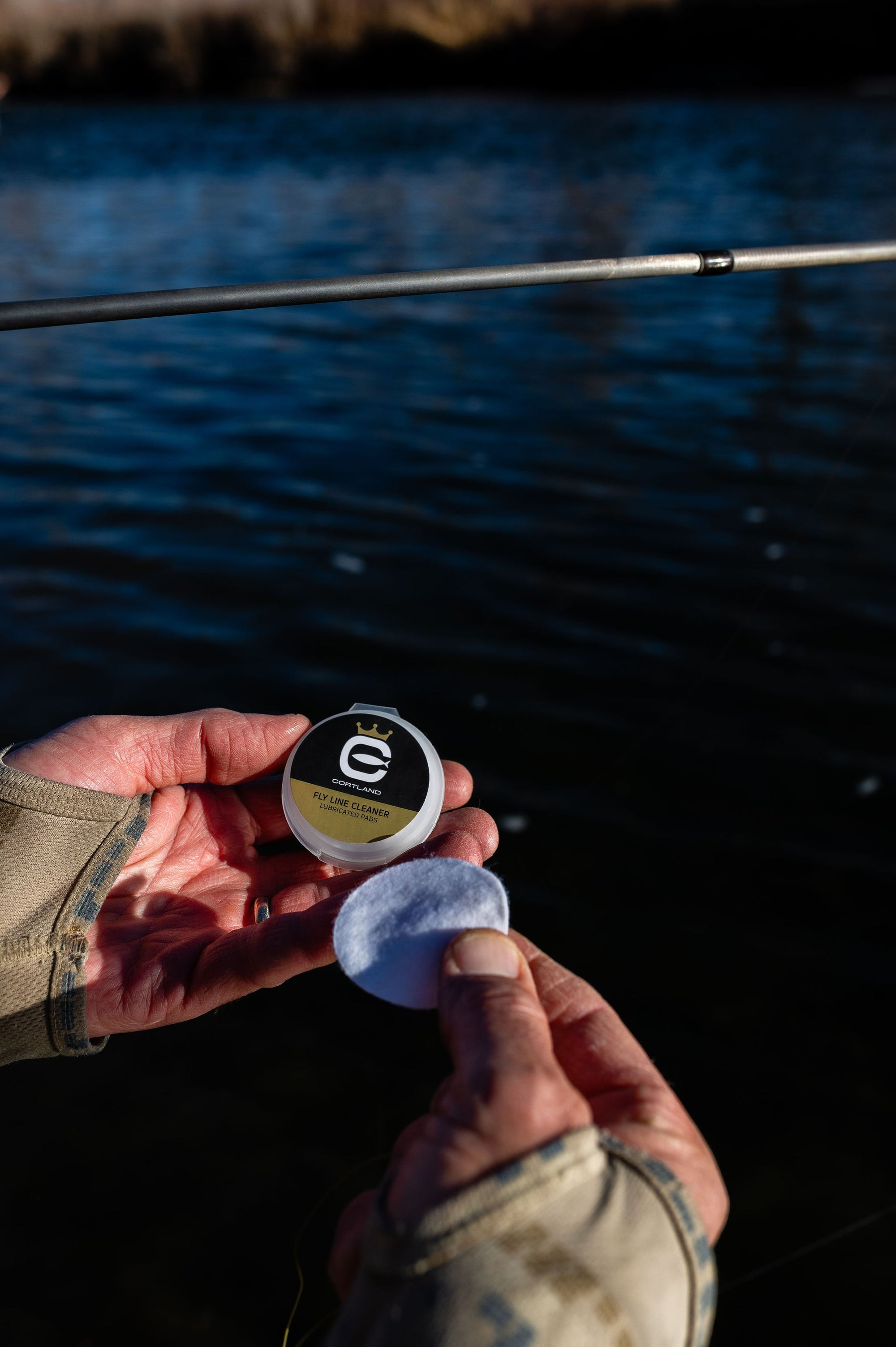 Fly Line Cleaner Lubricated Pads