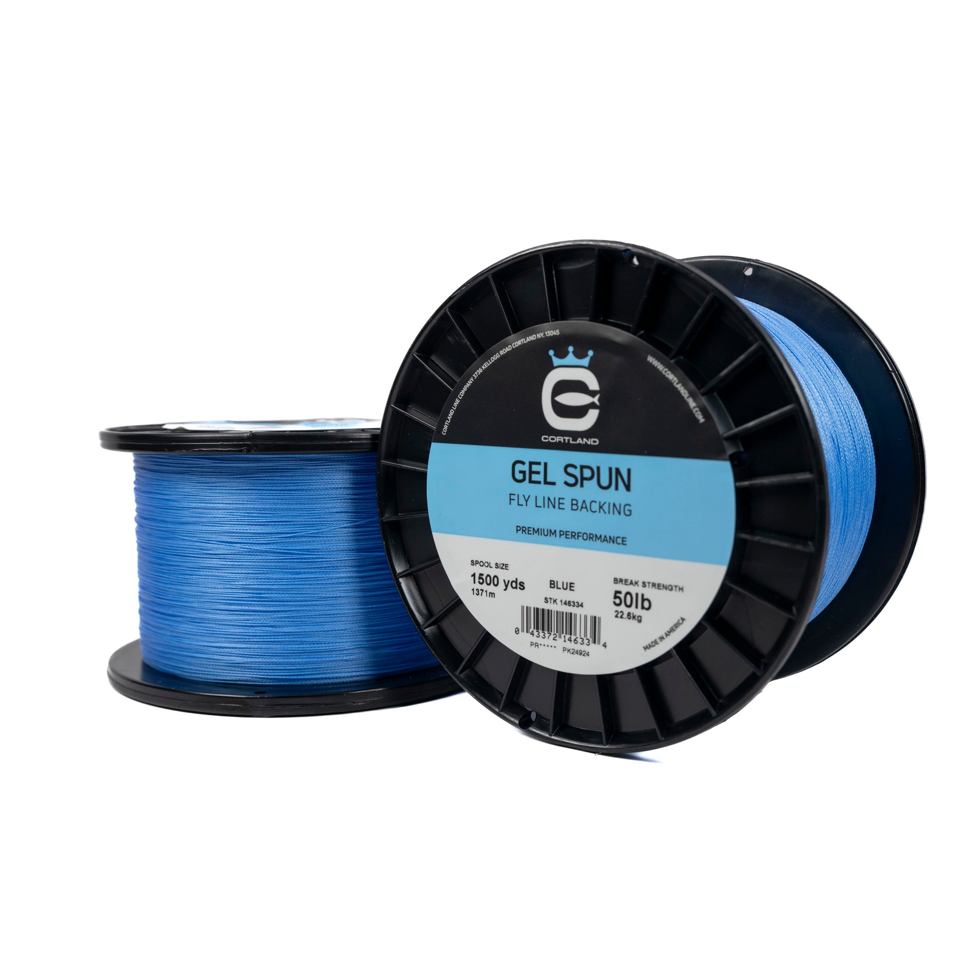 Gel Spun Fly Line Backing - Blue – Cortland Line Company
