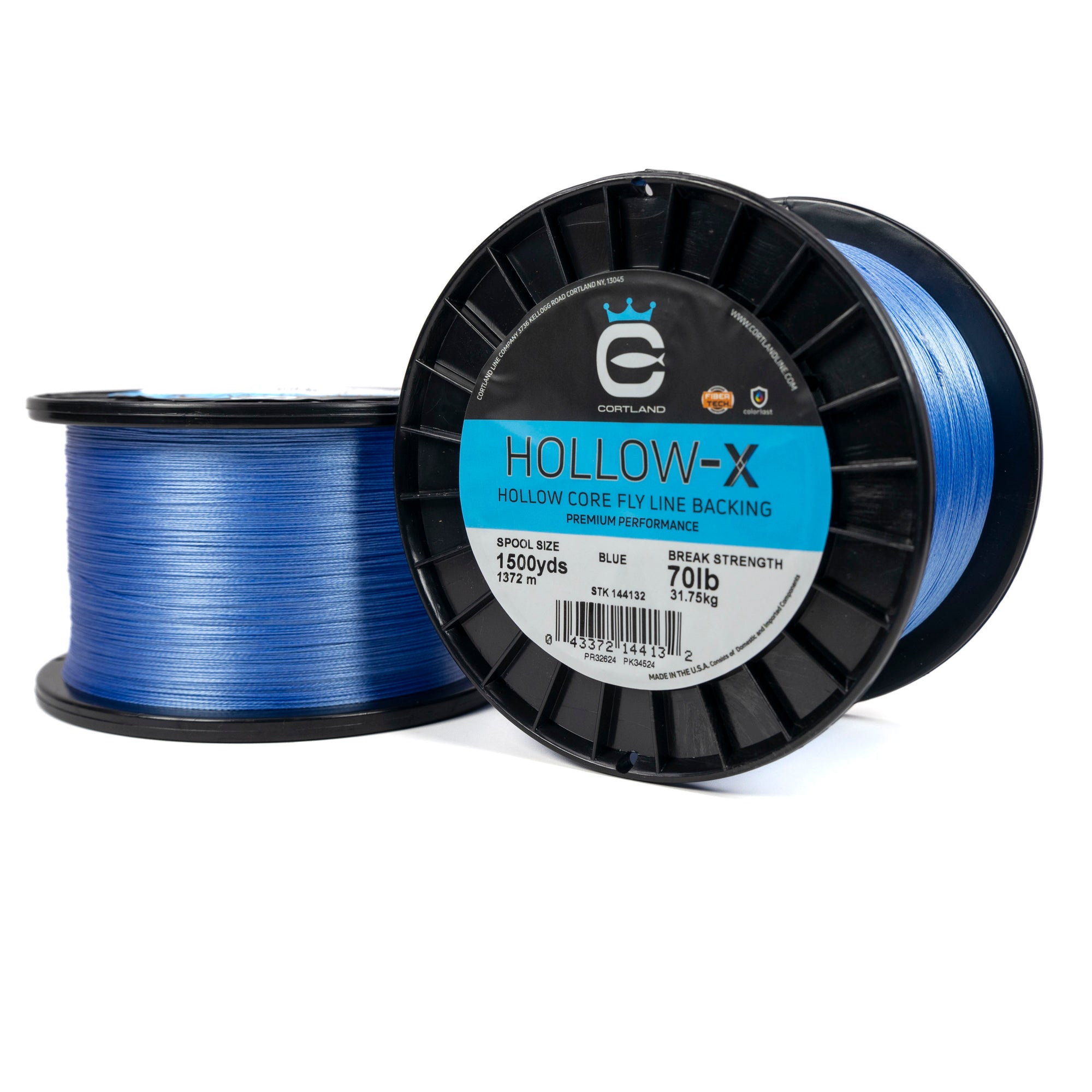 Hollow X Fly Line Backing Blue – Cortland Line Company