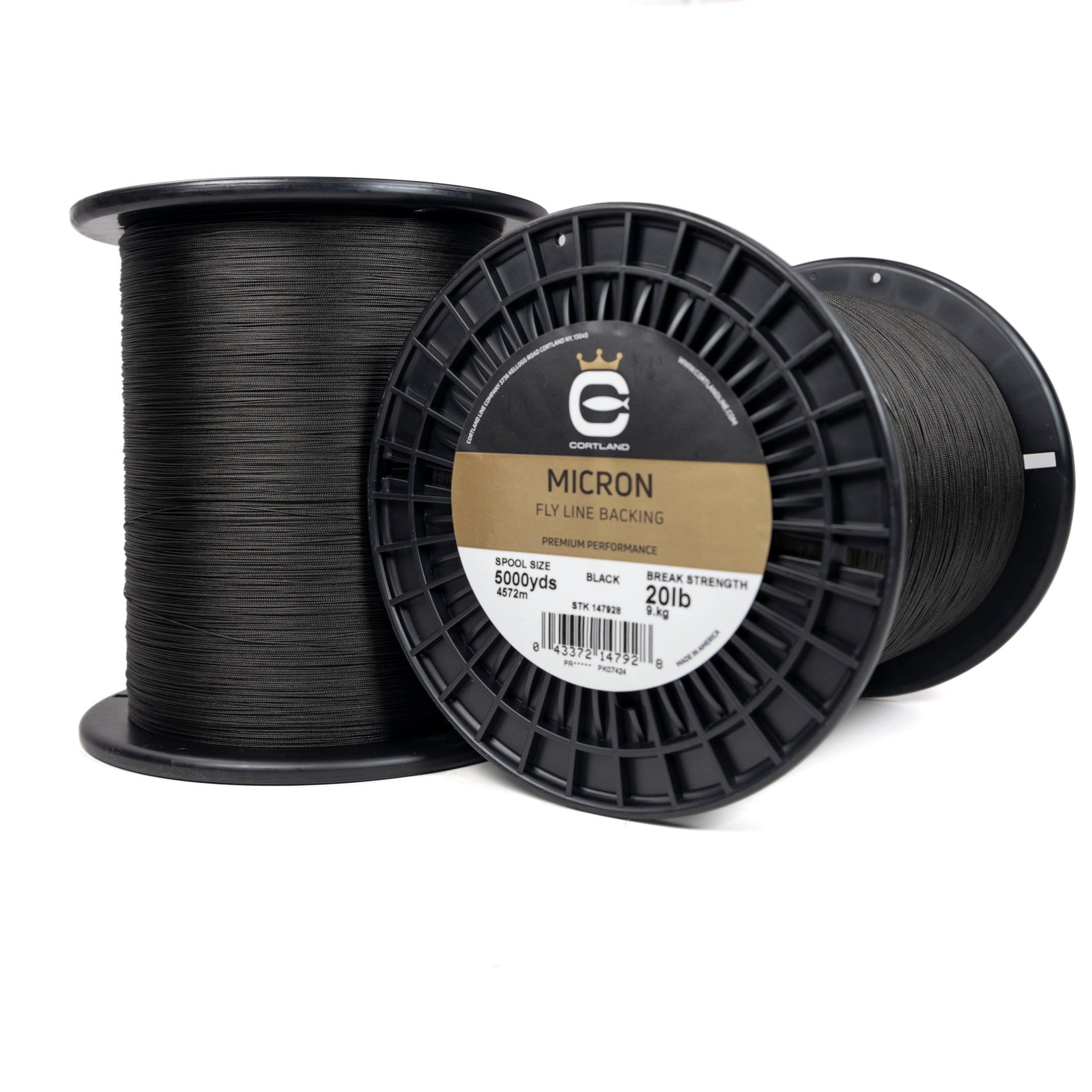 Micron Fly Line Backing - Black – Cortland Line Company