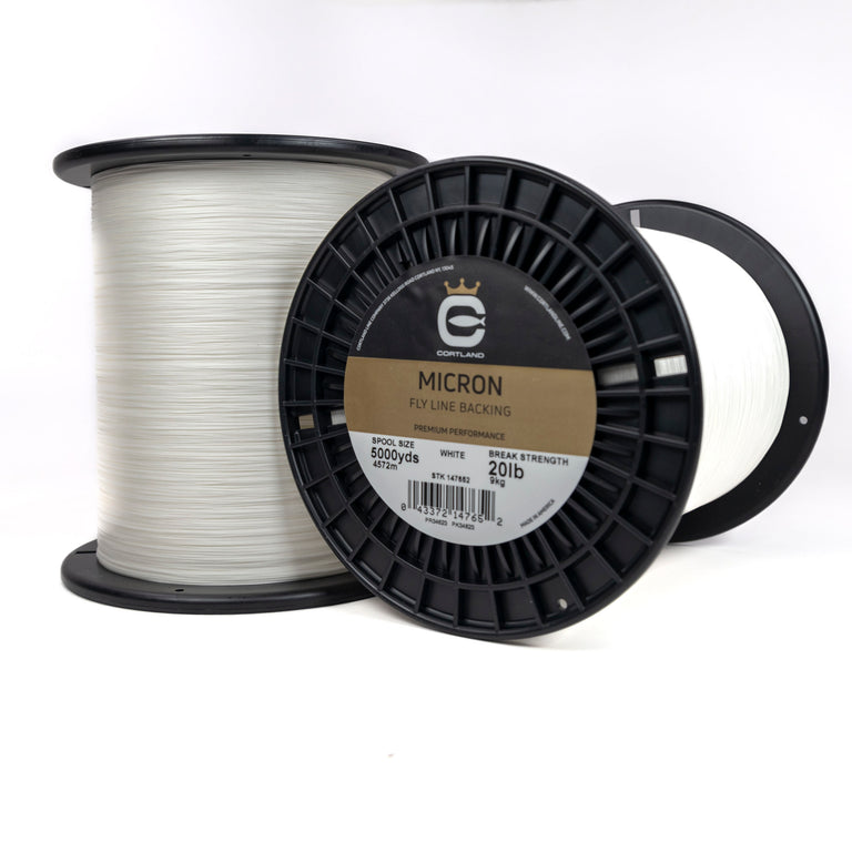 Fly Line Wrap Micron Fly Line Backing - White – Cortland Line Company