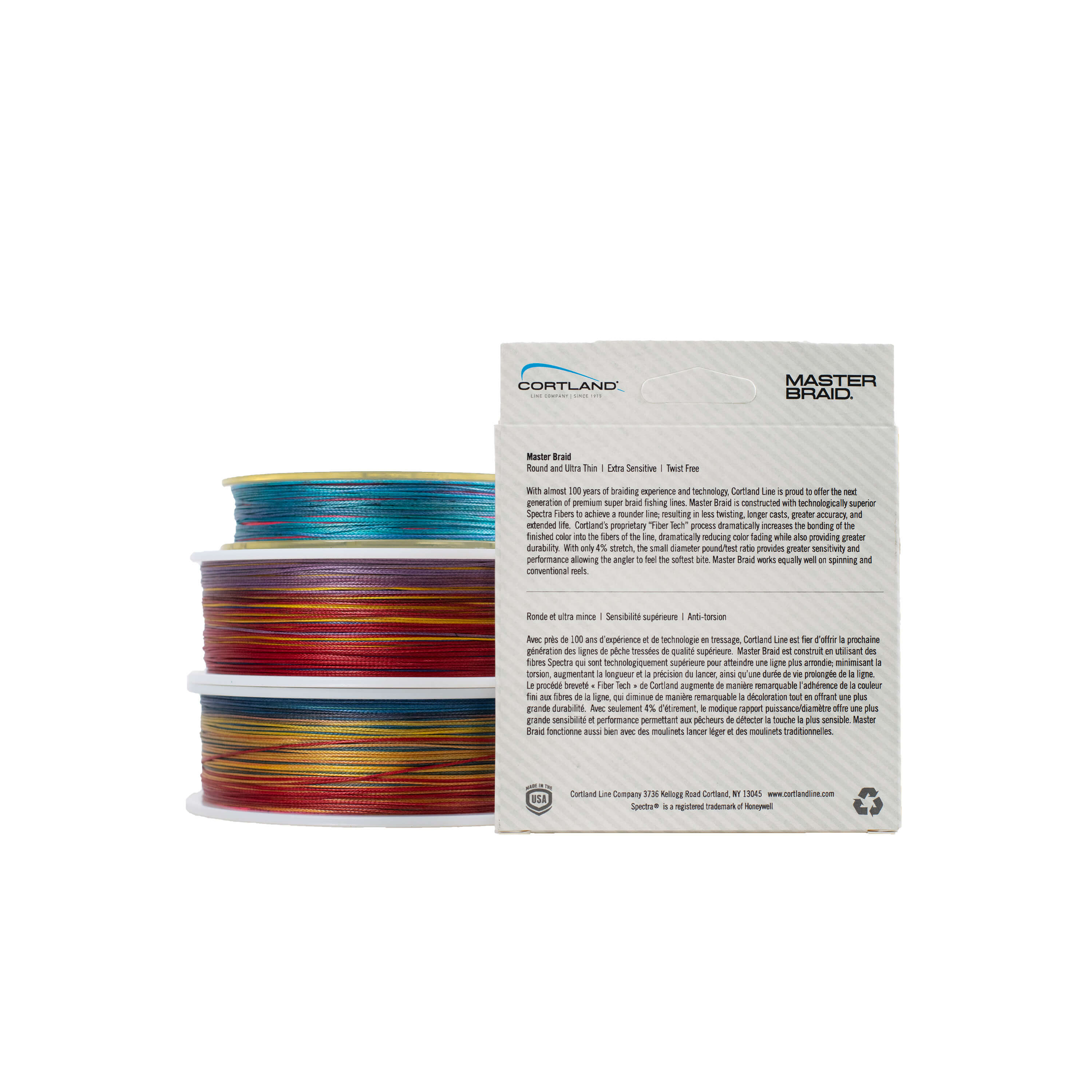 Master Finish String Line Master Braid Premium - Metered Jigging Line – Cortland Line Company
