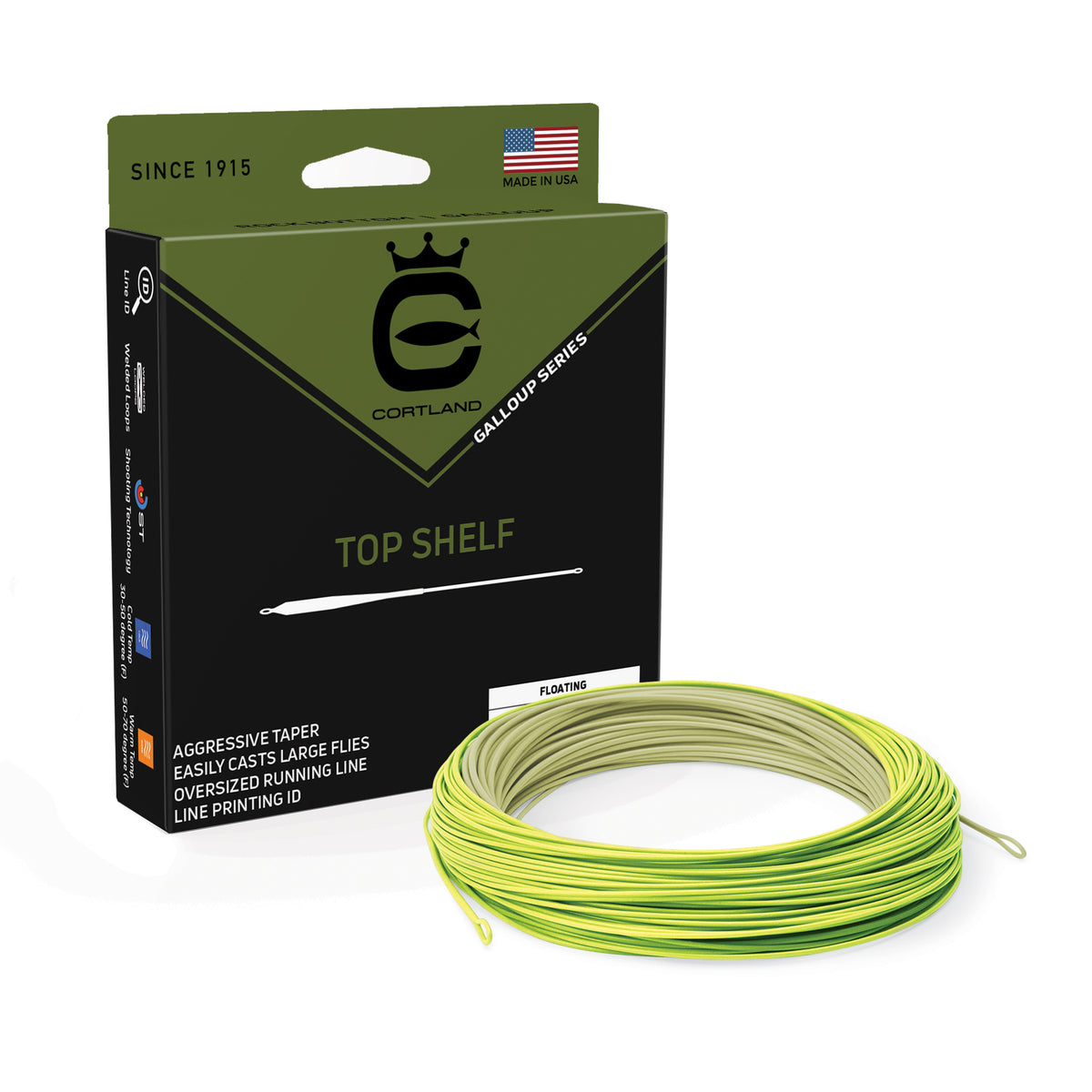 Kelly Galloup Top Shelf Floating Fly Line – Cortland Line Company