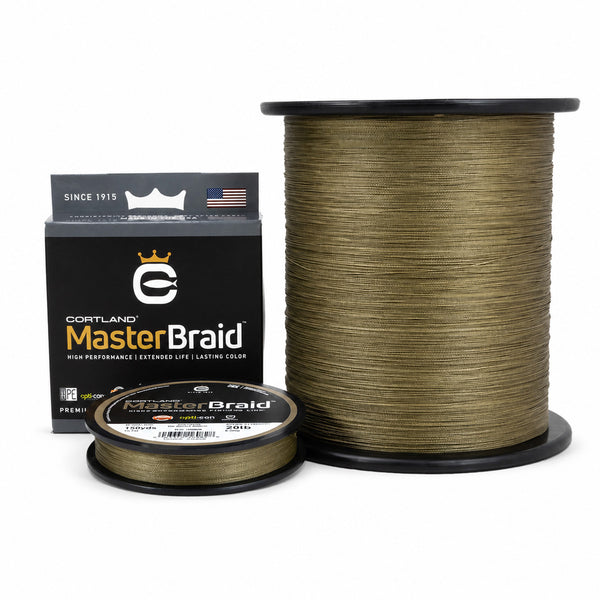 mustad braided fishing line Cortland Master Braid
