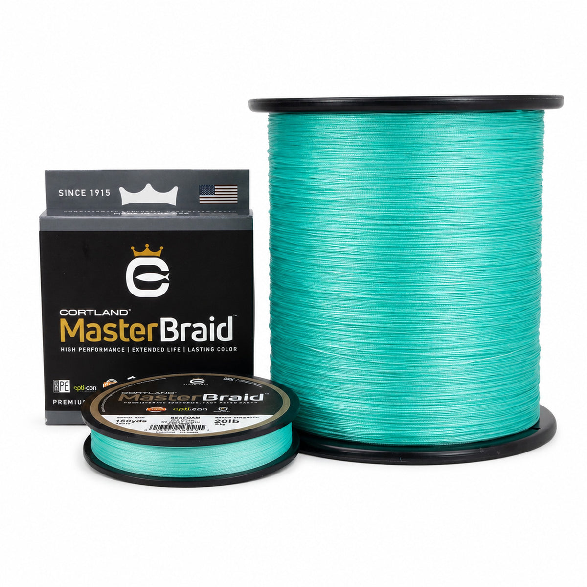 Cortland Master Braid - Seafoam – Cortland Line Company