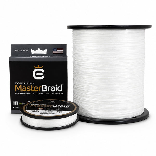 best all around braided fishing line Cortland Master Braid