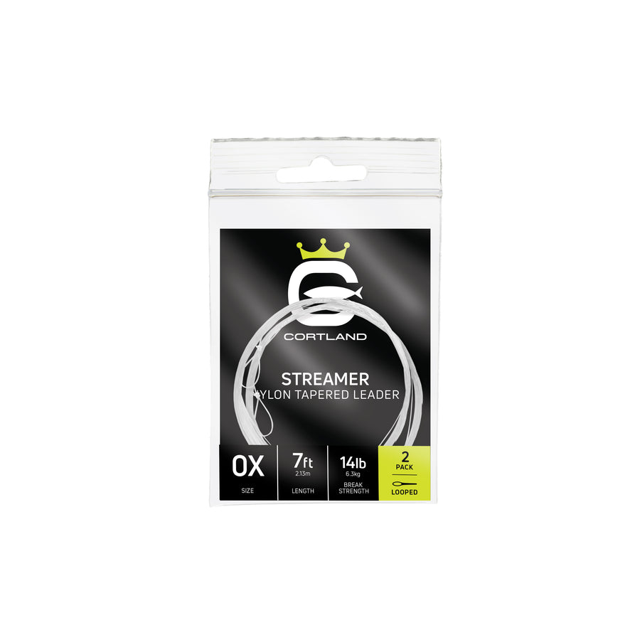 Streamer Nylon Tapered Leaders