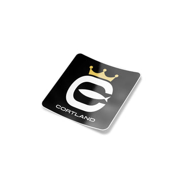Cortland Logo Slap Sticker - Small