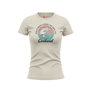 Forellen-T-Shirt für Damen