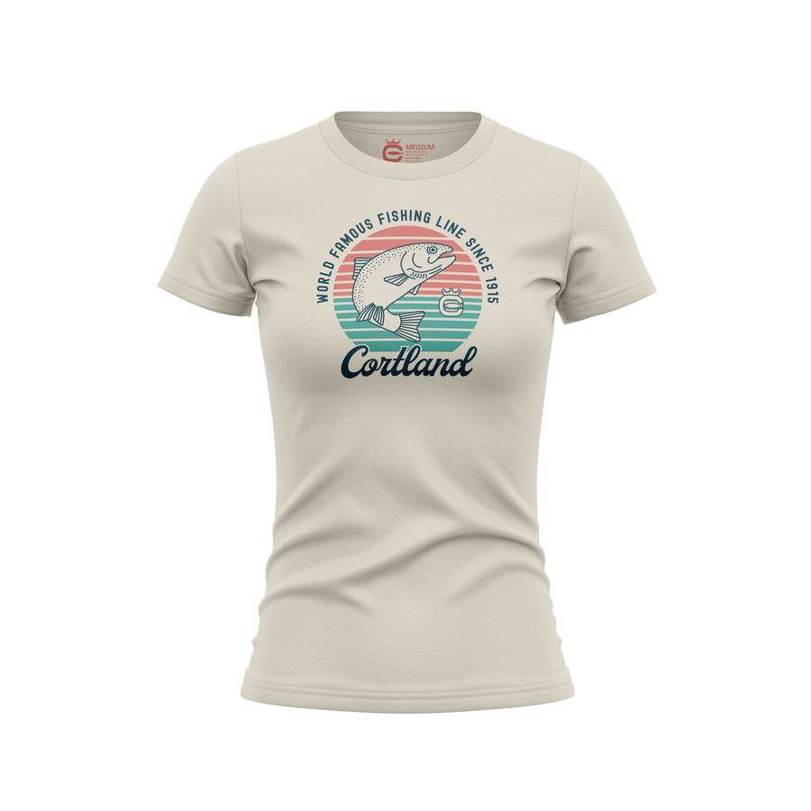 Forellen-T-Shirt für Damen