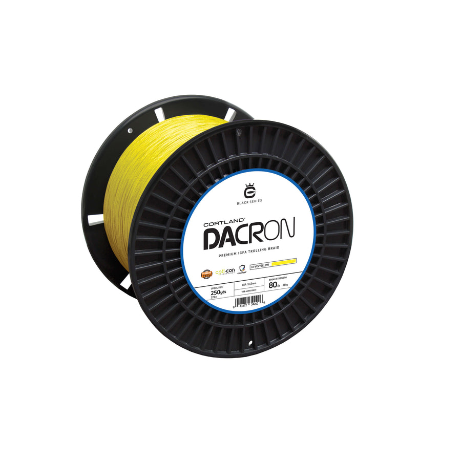 Dacron Trolling IGFA - Amarillo de alta visibilidad 