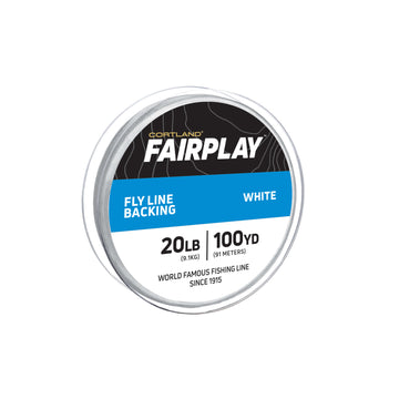 Fairplay Fliegenschnur-Rückseite – Weiß