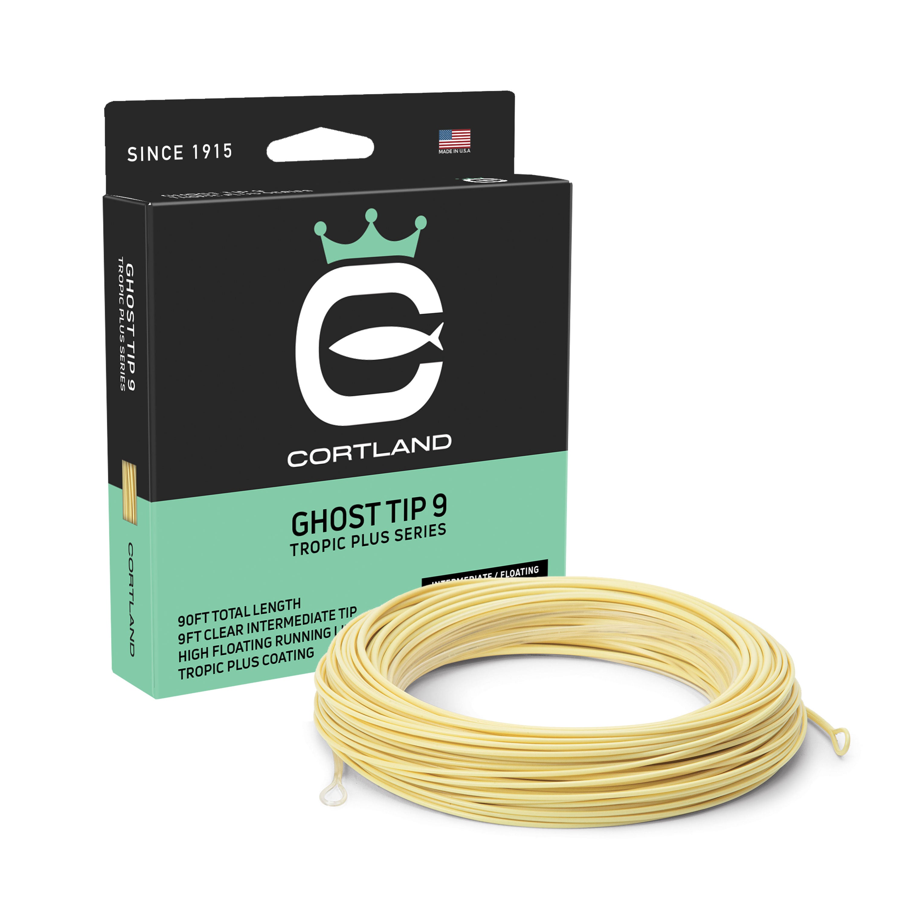 Cortland WF-6-F 333 PRO SERIES TROUT Yellow Floating Rocket