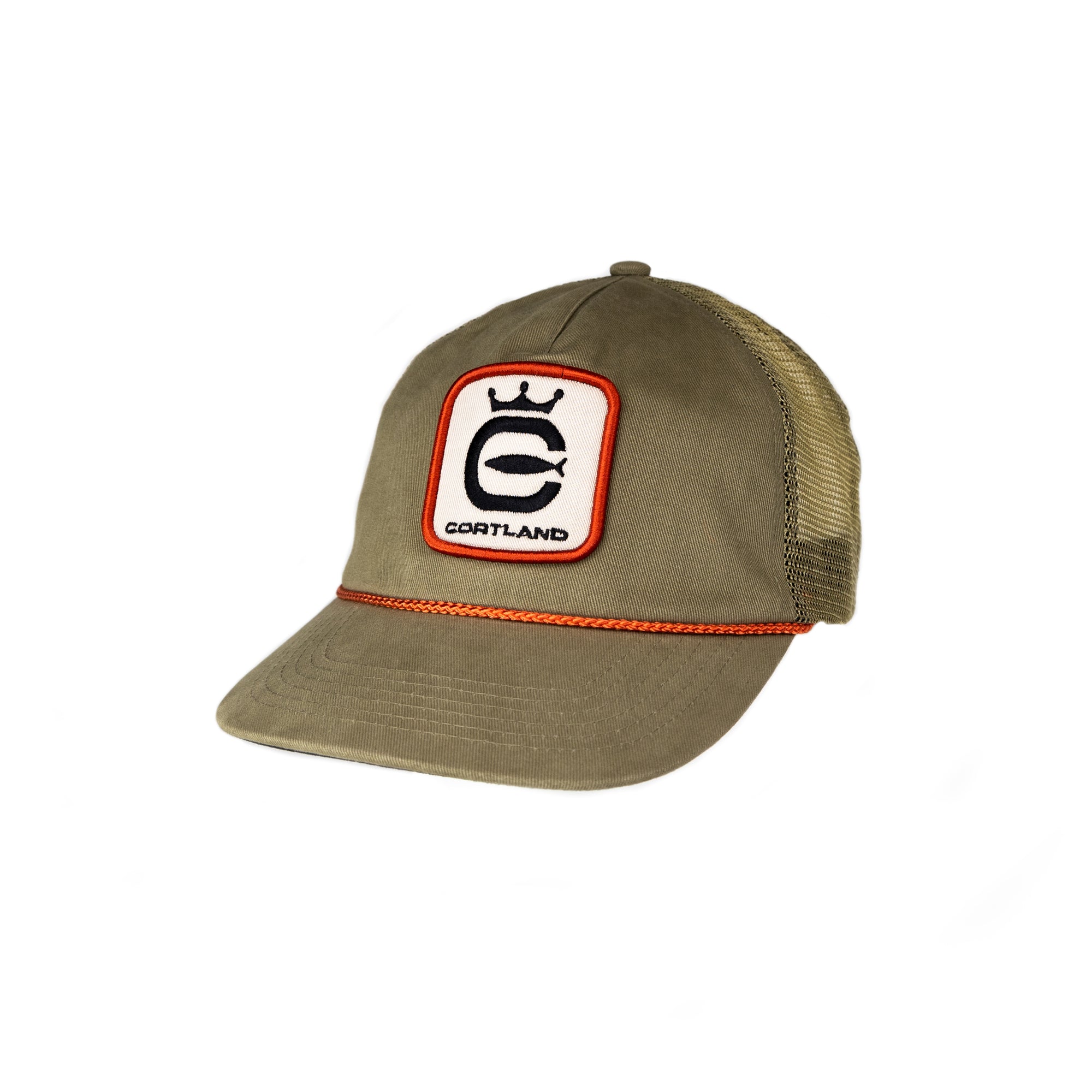 Cortland Orange Captain Trucker