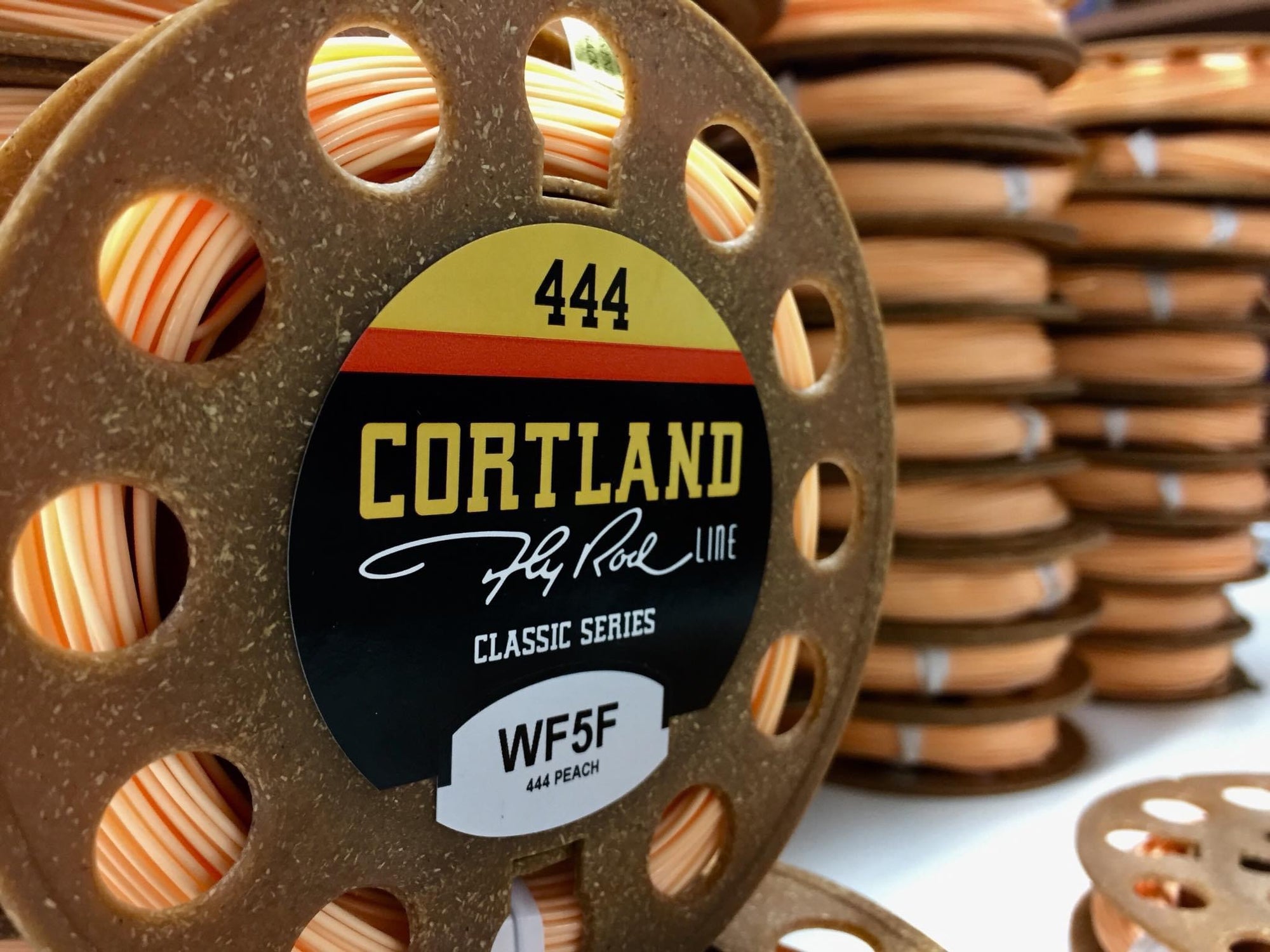 Cortland Sylk 444 Fly Line - Mustard - WF5F